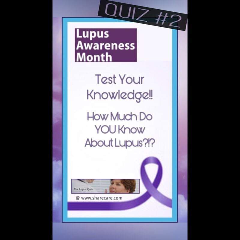 It‘s #triviatimetuesday!! 🤓

If you enjoyed last week’s #LupusQuiz, here’s another opportunity to #testyourknowledge, and see just how much you know about Lupus!! ...(and discover some facts you maybe didn’t! 😉) #lupusawarenessmonth💜