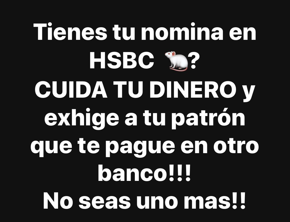 DefraudadosHSBC's tweet photo. @HSBC_MX @HSBC @conducef @lopezobrador_ @aristeguicnn @AristeguiOnline @Televisa @NTelevisa_com #teroba #somosmuchos https://t.co/gvYY2z1WeX