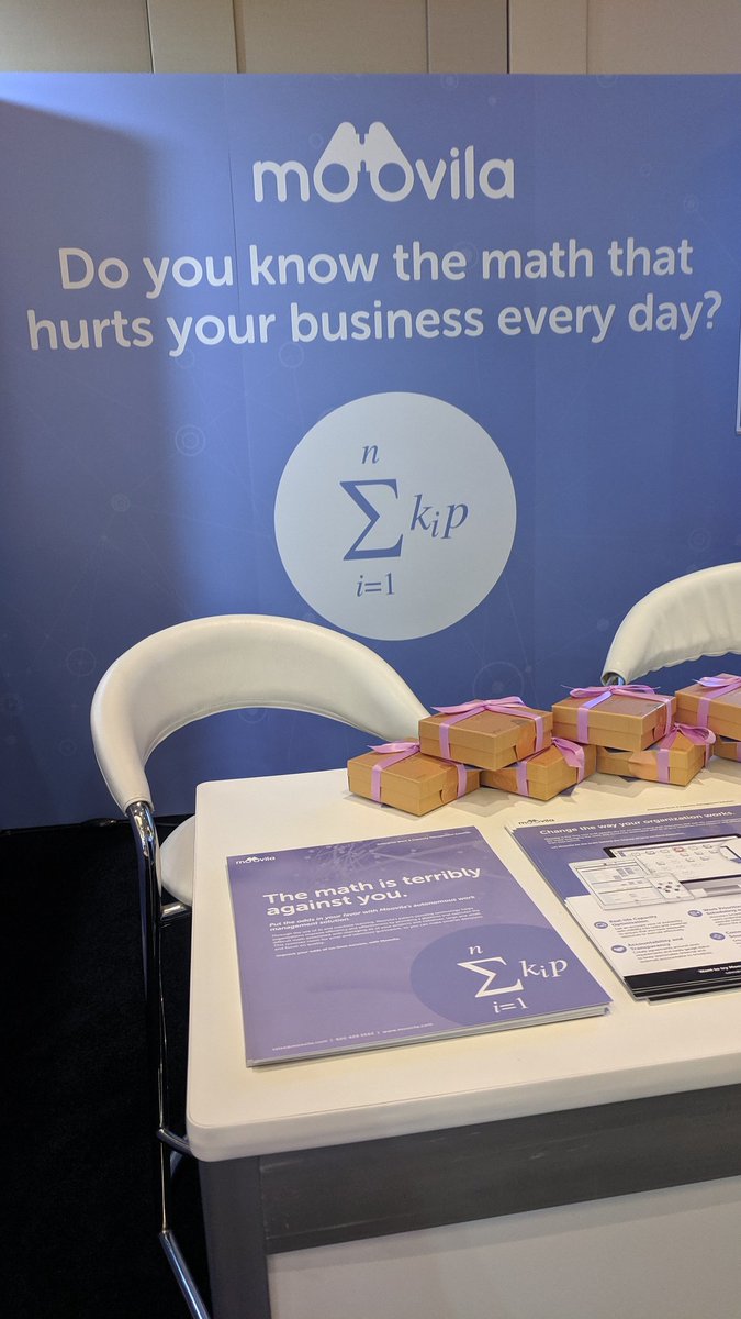 Moovila_App's tweet image. Find @Moovila_App in the #UNLEASH19 exhibit hall to see how we can increase your odds of success! #futureofwork