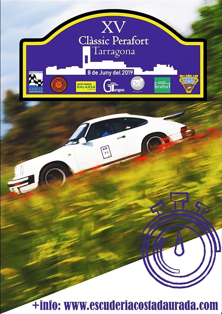 El 8 de juny organitzem el XV Clàssic Perafort Tarragona. Més informació a la web.

#femelqueensagrada #rally #rallyvehiclesclassics #classics