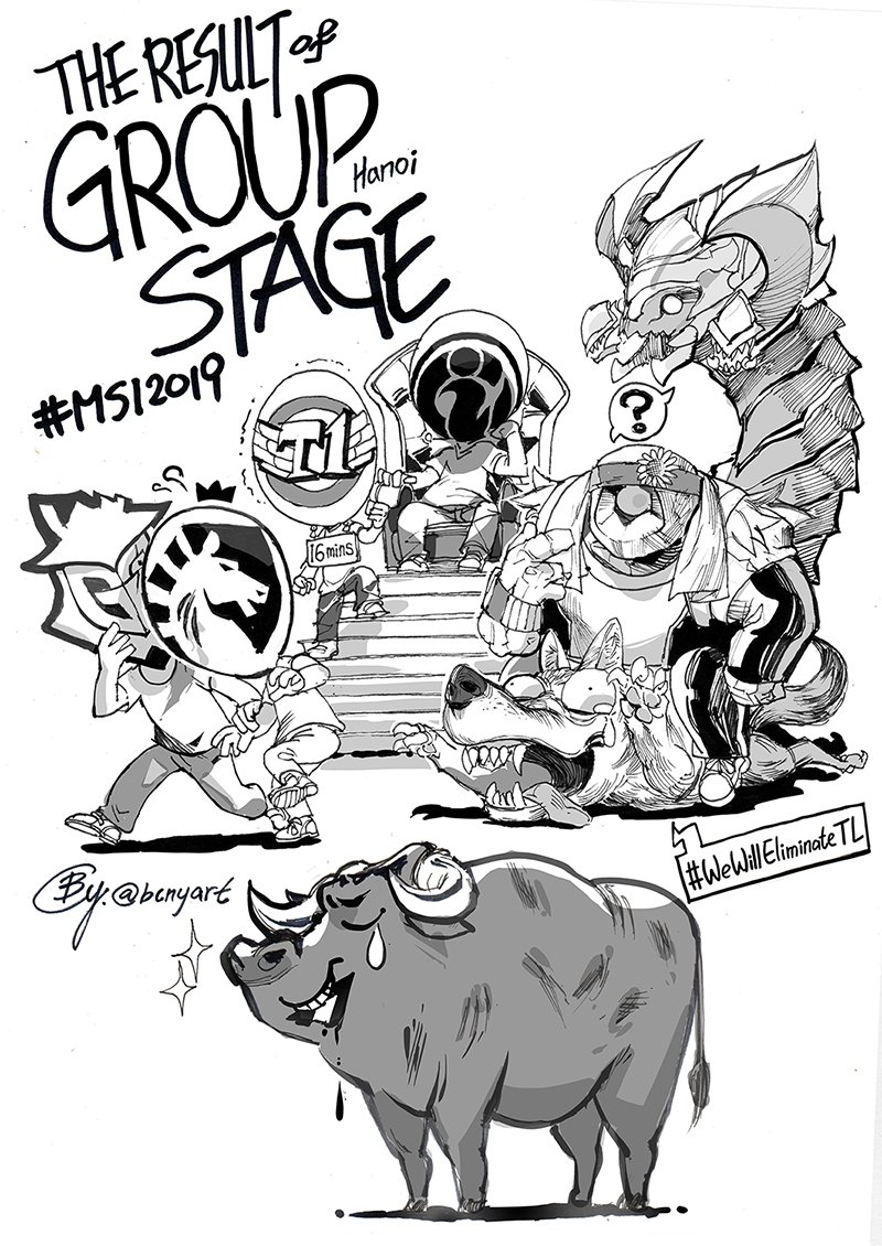 [The Result of Group Stage, MSI2019]
I can't wait to watch the advanced teams playing in the stage of Taipei! As a LMS fan, I already booked my ticket for the games!

#MSI2019 @lolesports @invgaming @T1LoL @G2esports @TeamLiquidLoL @flashwolves2013 @BuffaloEsports_ 