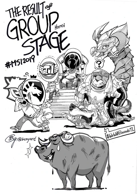 [The Result of Group Stage, MSI2019]
I can't wait to watch the advanced teams playing in the stage of Taipei! As a LMS fan, I already booked my ticket for the games!

#MSI2019 @lolesports @invgaming @T1LoL @G2esports @TeamLiquidLoL @flashwolves2013 @BuffaloEsports_ 