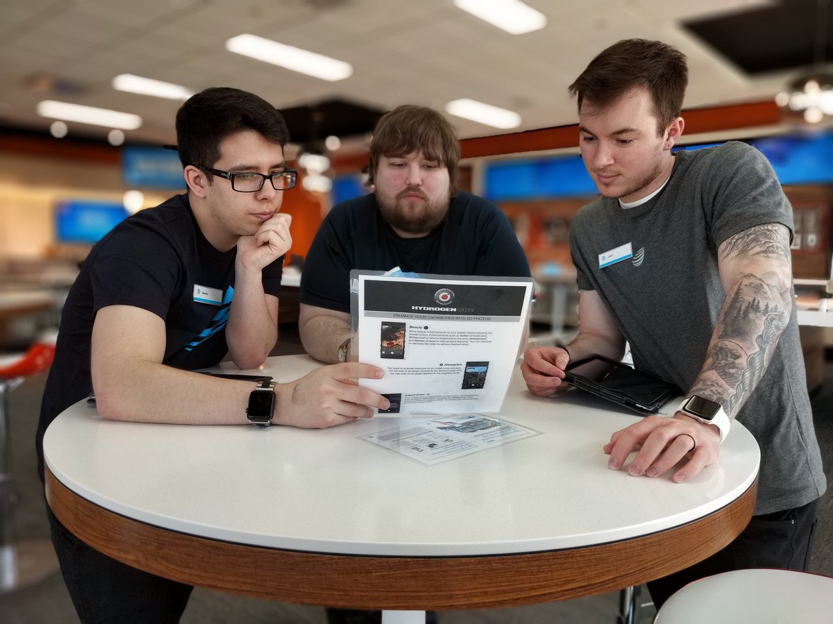 Thank you <a href="/AngeloDarinGLM/">Angelo Darin</a> for letting me work with your team today! John, Taylor, and Devin were all open to learning about the RH1 and discussing obstacles that they've had to overcome since my last visit. Your store is one of the best, keep up the amazing work! #shotonHydrogen