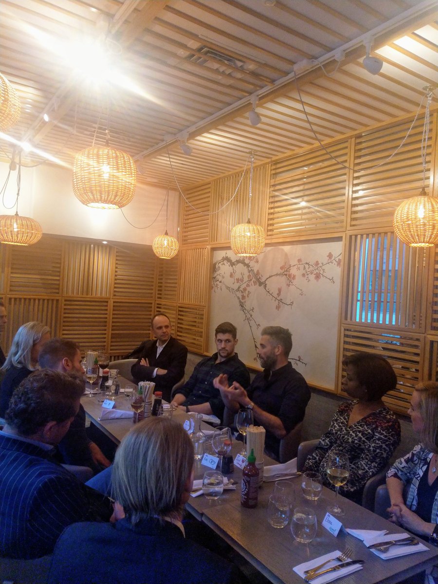 TableCrowd's tweet photo. Lee CEO and Co-founder of Neat Nutrition talking about how to succeed in the health industry #meetandeat #londonevents #Health #StartUp #Tech #tablecrowd https://t.co/PA3RGdyztG