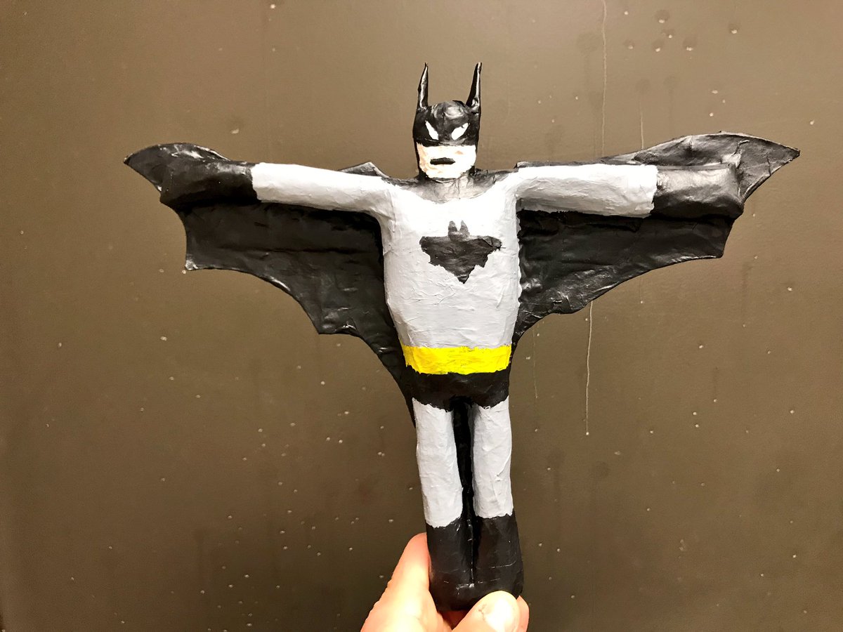 Nic_Seeley's tweet photo. Paper Mache Sculptures! #Art #BeTheSpark @ChippewaMiddle https://t.co/DUHRCMuEIN