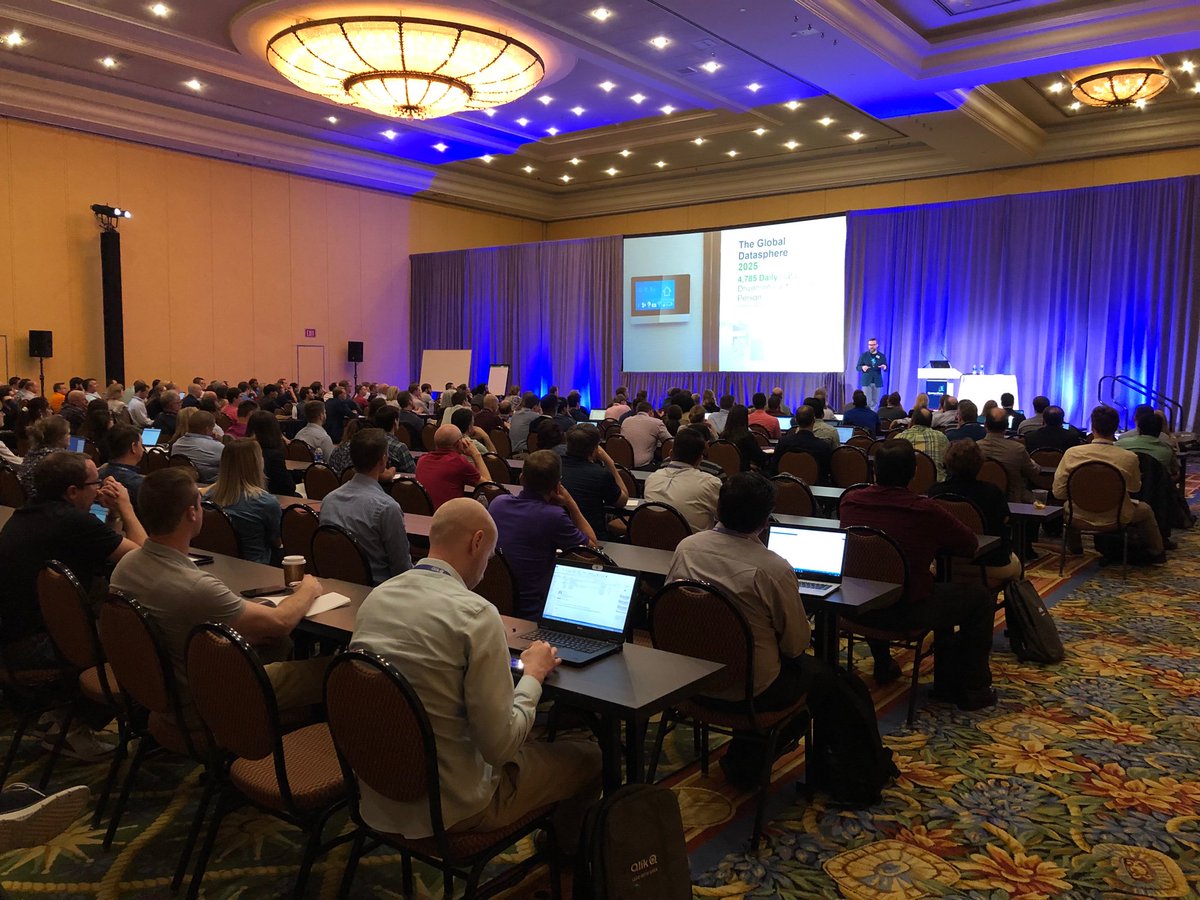 Wow, 300 people in the room with the master - Jordan Morrow on Data Storytelling 
#Qonnections #DataLiteracy #Qlik