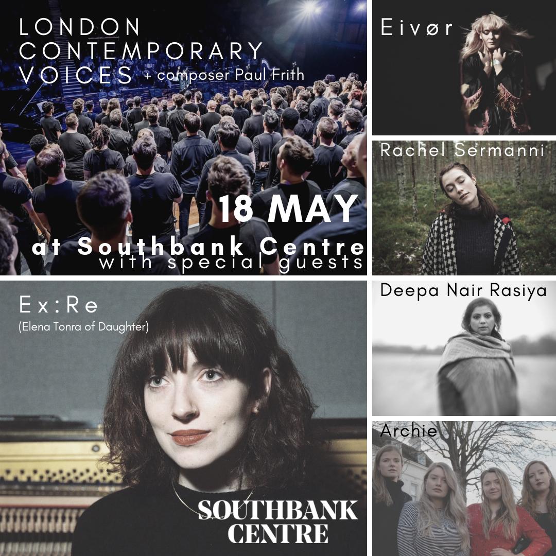 Elena Tonra (@elenatonra) on Twitter photo Looking forward to this Saturday! I can’t wait to perform Paul Frith’s beautiful new arrangements of my songs with the wonderful <a href="/LCVchoir/">London Contemporary Voices</a> and so excited to hear Rachel Sermanni, Eivør, Deepa Nair Rasiya and Richard Walters! :) bit.ly/2HjT2ll x Looking forward to this Saturday! I can’t wait to perform Paul Frith’s beautiful new arrangements of my songs with the wonderful <a href="/LCVchoir/">London Contemporary Voices</a> and so excited to hear Rachel Sermanni, Eivør, Deepa Nair Rasiya and Richard Walters! :) bit.ly/2HjT2ll x