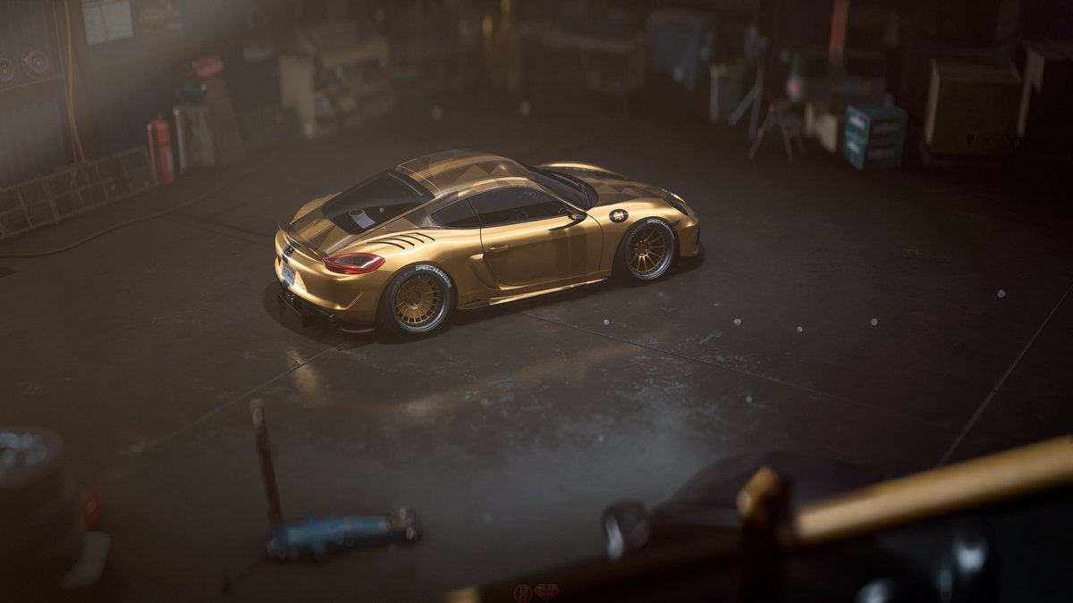VanishNFS's tweet photo. Porsche Cayman GT4 "Goldfish", courtesy of Zakon_x #NeedforSpeedPayback #NFSPayback #NFSPB #NFS2017 #NeedforSpeed2017 #NeedforSpeed #NFS https://t.co/tNRaGPp2B0