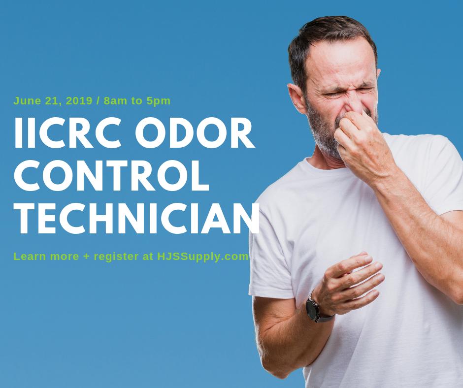 Register now for our IICRC Odor Control Technician course on June 21! Click here to learn more and sign up today: bit.ly/2i7u92M