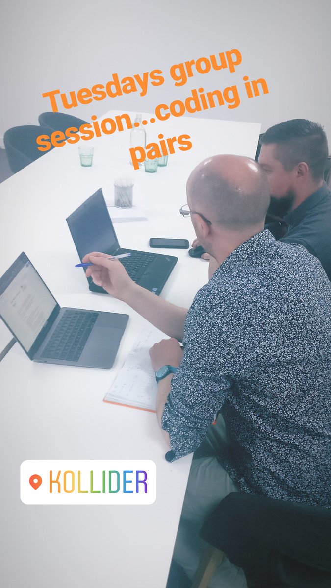 TheDevAcademy's tweet image. Coding in pairs...coding alone. Both are important parts of being a developer #learntocodewithme #codingnewbie #Sheffield