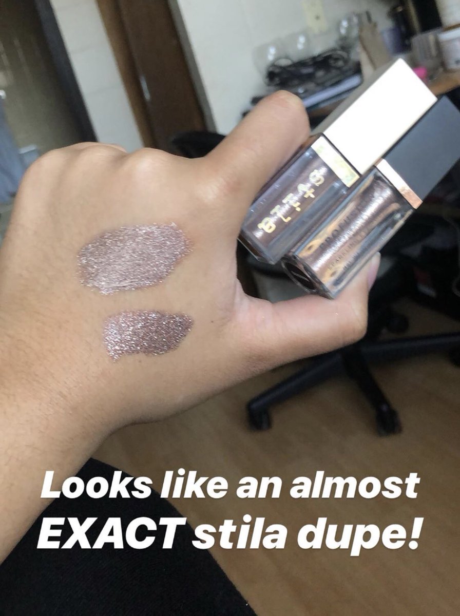 Back to  @ProfusionCo! Their eyesparkler dazzling eye topper is the closest stila magnificent metals dupe I’ve ever used! They come in a set with a waterproof shadow stick for only $7.00 and they’re so bright and glittery it’s insane!