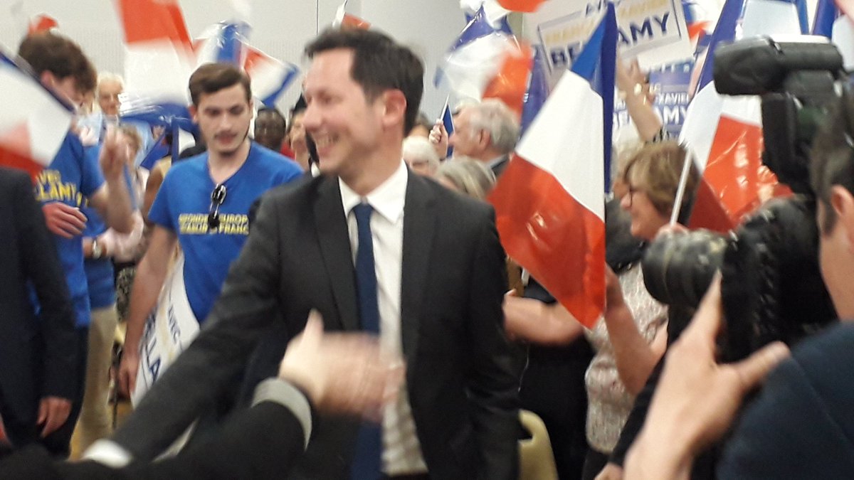 merli_patrick's tweet photo. De succès  en succès, les Républicains avec Xavier Bellamy affirment un vrai projet pour l'Europe. Créons  la surprise  le 26 mai. A Montreuil  Juigne aujourd'hui. https://t.co/8aNKXqziNX