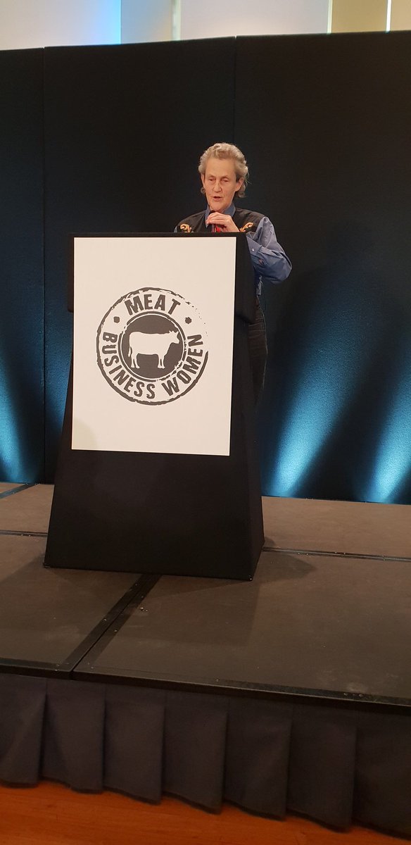 samlouisetrick's tweet photo. Inspirational day at the Meat Business Women Conference- brilliant speakers including world renowned Temple Grandin and @Morrisons People Director Teresa Exelby. Fantastic to get support and inspirational words from HRH Princess Anne. #MBW19 @MeatWomen https://t.co/kPkggFc1vm