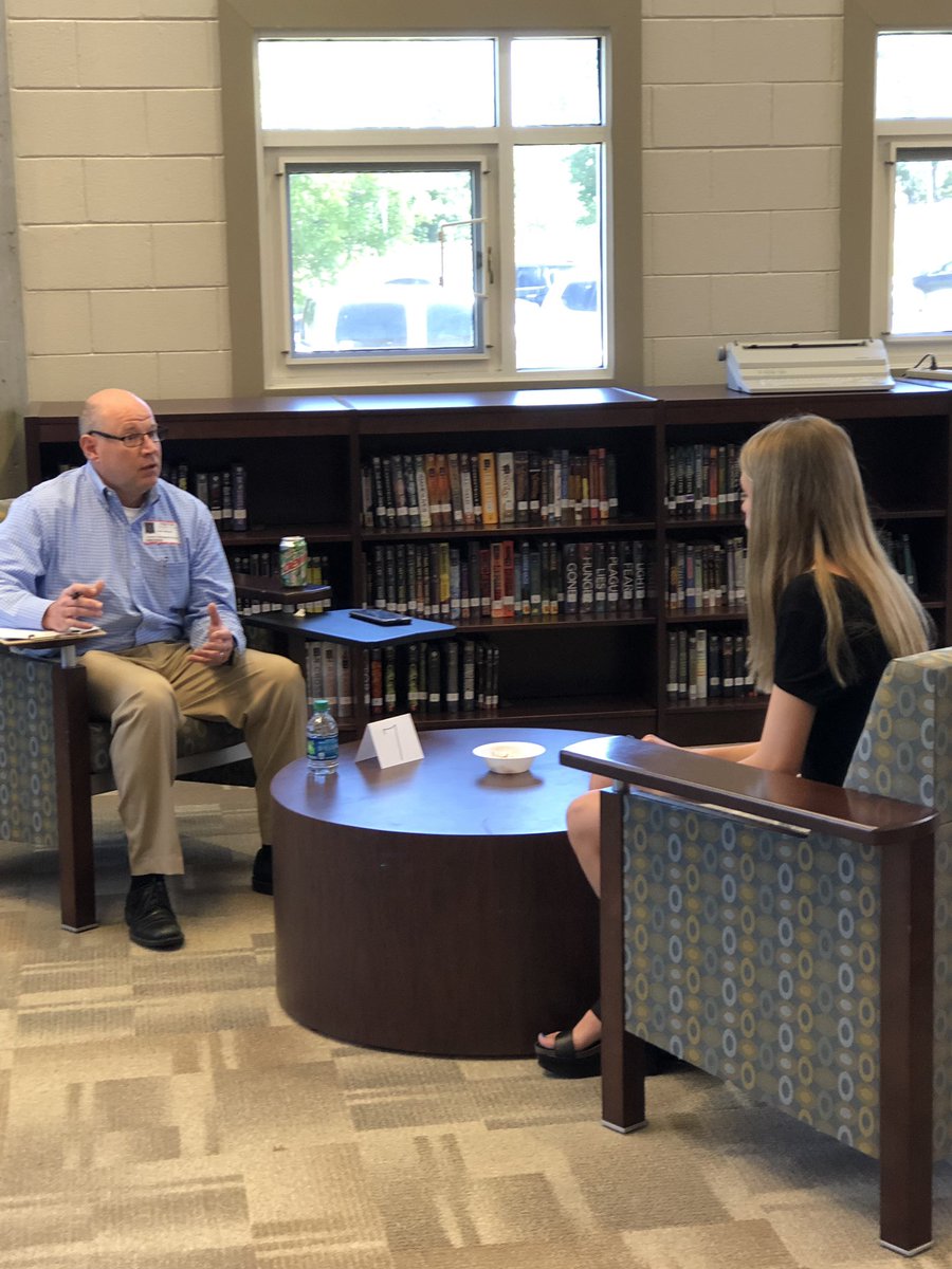 Career Prep students got the opportunity to work on their interview skills today. Thank you, guest interviewers, for sharing your time and expertise! #careerprep #realworldexperience