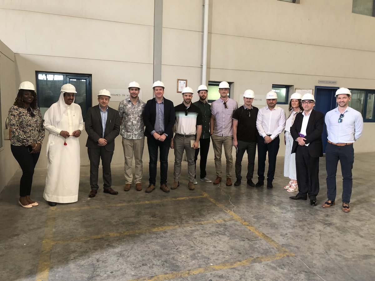 Honoured to meet <a href="/SalfordAlumni/">Salford Alumni</a> Darwish A. Mannai, General Director of Glasstech Industries B.S.C in Bahrain with <a href="/salfordbizsch/">Salford Business School</a> MBA students. Darwish studied <a href="/SalfordUni/">University of Salford</a> in the 1970’s and fondly remembers campus and halls of residence ! <a href="/BUB_BH/">BUB</a>