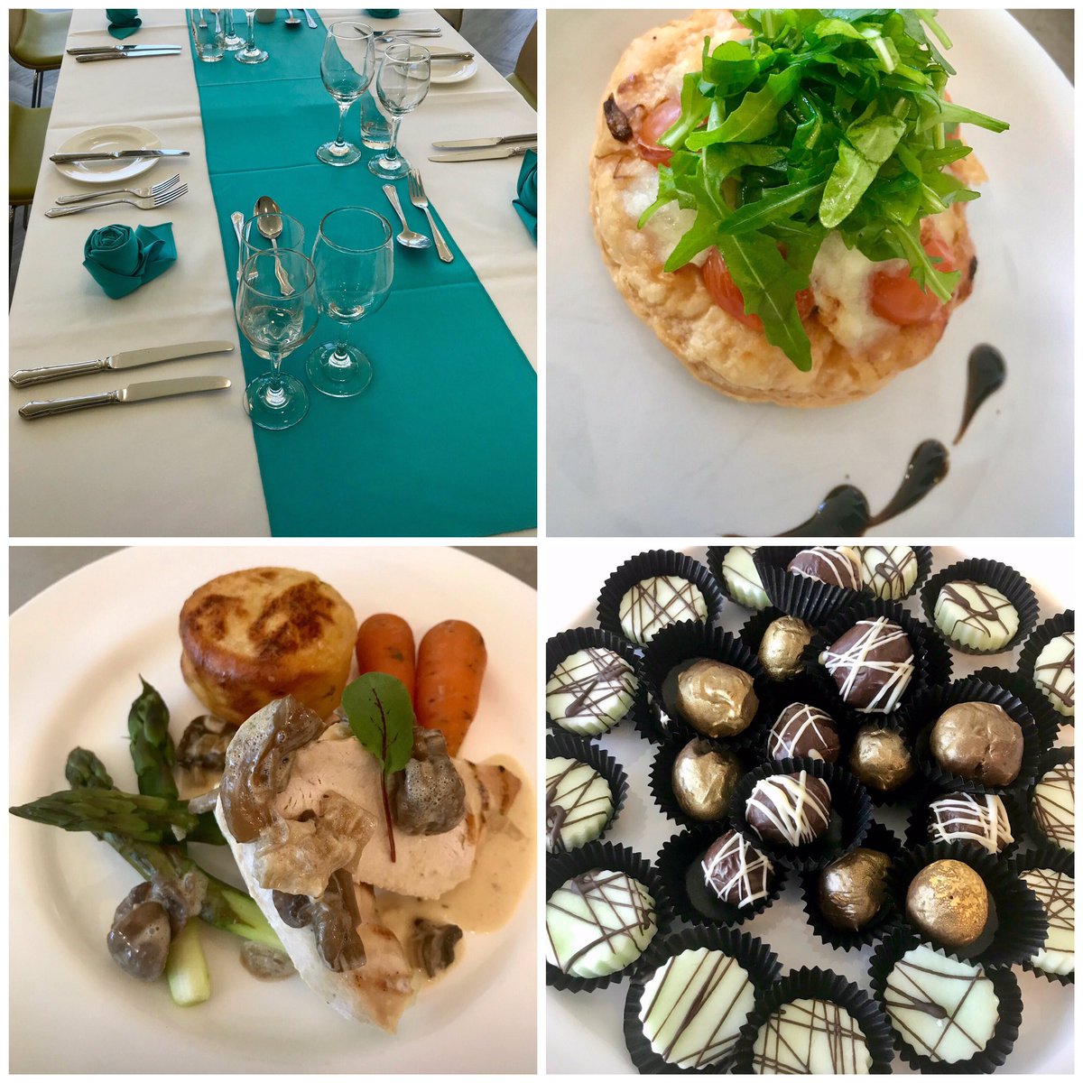 FountainsClose's tweet photo. Tonight’s dinner @cateringbm @doughnut68 https://t.co/QR8Kx3wwH5