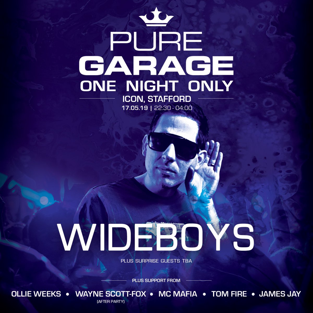 So, this is happening Friday <a href="/iconstafford/">Icon Stafford</a> @🎵🔊🎧

Who is joining us -  <a href="/TheWideboys/">Wideboys</a>  <a href="/DjoWeeks/">Ollie Weeks</a> <a href="/Jamesjaydj/">J A M E S   J A Y</a> <a href="/waynescottfox/">Wayne Scott-Fox</a> <a href="/mcmafia/">mario,marini</a>