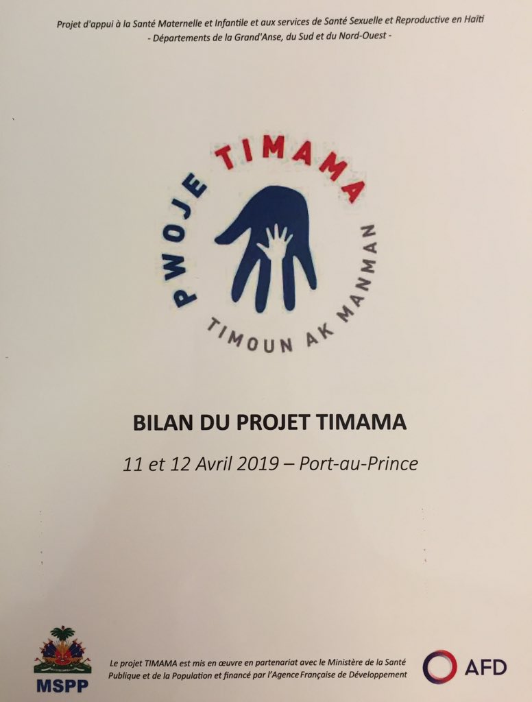 PierreKempf's tweet photo. En Haïti pour le bilan et la capitalisation de 42 mois du projet santé maternelle et infantile TIMAMA #AFD_France #ChristophePaquet https://t.co/13l15ZtaHS