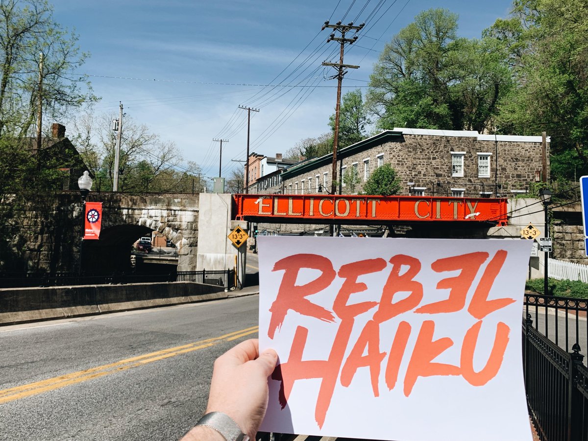 RebelHaiku's tweet photo. In the wake of two devastating floods in the surrounding historic Ellicott City area, Rebel Haiku is extending a “Pay Your Way” pricing offer for our trainings to any historic Ellicott City flood-impacted business. Read here: https://t.co/KwAc3UIaDu
-
#visitoldellicott #Maryland https://t.co/Ilt7wnModX