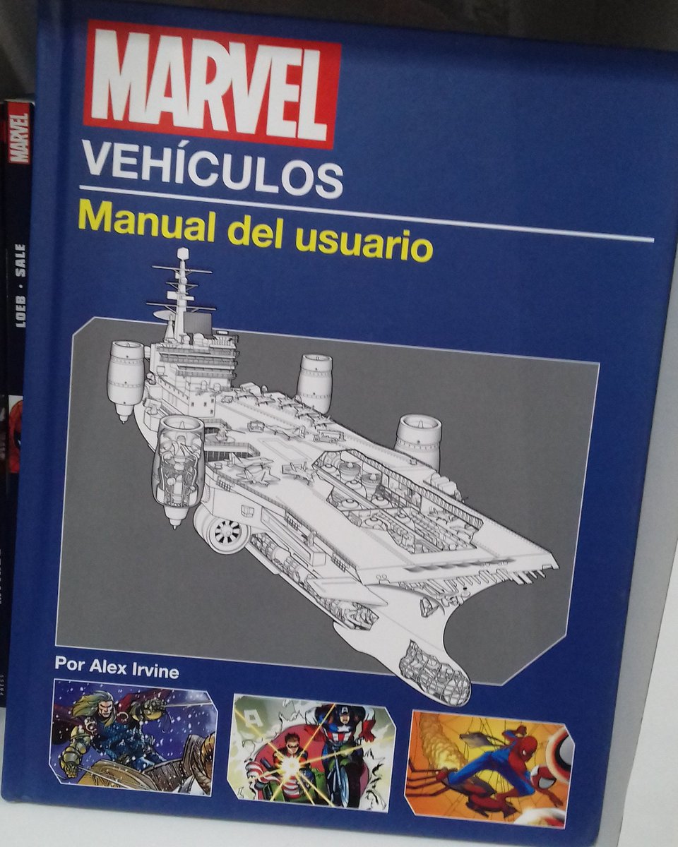 Nos entro el hermoso manual de Vehículos de Marvel en tapa dura de <a href="/PaniniMangaArg/">Panini Manga Argentina</a> a nada mas que $750