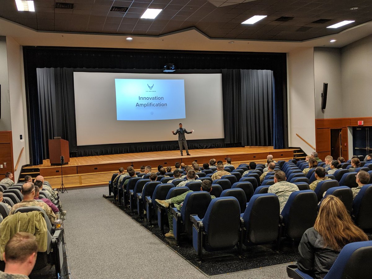 Jade and Jerry are out in NEW JERSEY at Joint Base McGuire-Dix-Lakehurst leading the Air Force Innovation Amplification Keynote + Workshop. Now that’s a mighty fine crew!