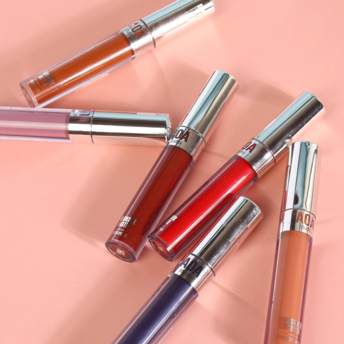 shopmissa's tweet photo. When it's all a dollar, why not get every shade? Which #AOAStudios #WonderMatte is your go-to? Comment down below! https://t.co/JKk5vh8nw3