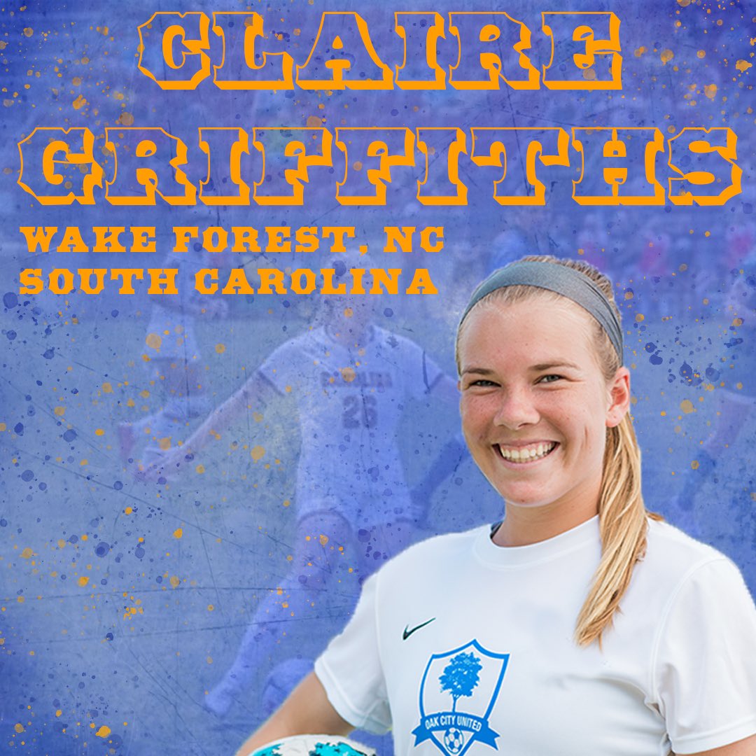 OakCityUnited's tweet photo. In todayโs player announcements:
The Griffiths are all in ๐โโ๏ธ๐โโ๏ธ๐โโ๏ธ
South Carolina represents ๐โฝ๏ธ
#WelcomePaige #WelcomeClaire #WelcomeCamryn #OakCityUnited https://t.co/H2nA1h2klW