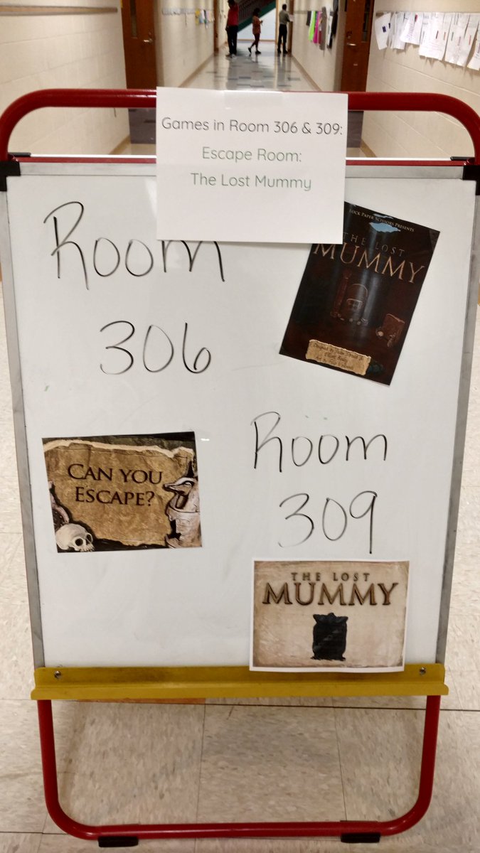 Escape Rooms <a href="/CedarForkES/">Cedar Fork</a> #gamenight #funforthefamily