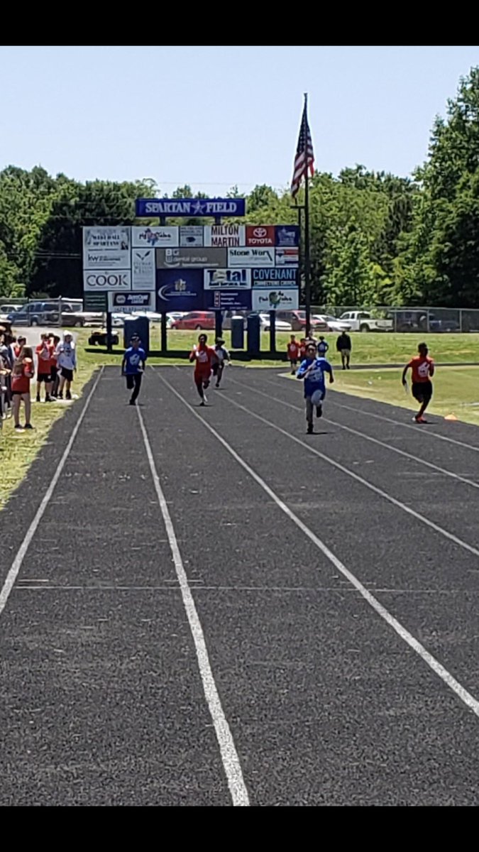 wag_coach's tweet photo. WHHS Track hosted Sparta’s “1st Annual WHHS Cluster 5th Grade Track Meet”!   MES, FBES, and OES were our guests in Sparta to compete for gold!  So proud of these future Spartans!! @DrHathcock @McEverArts @FBES_Indians @OakwoodEagles @Hall_Schools #TodayinSparta @WH_Spartans https://t.co/QBZ9rwTl9P