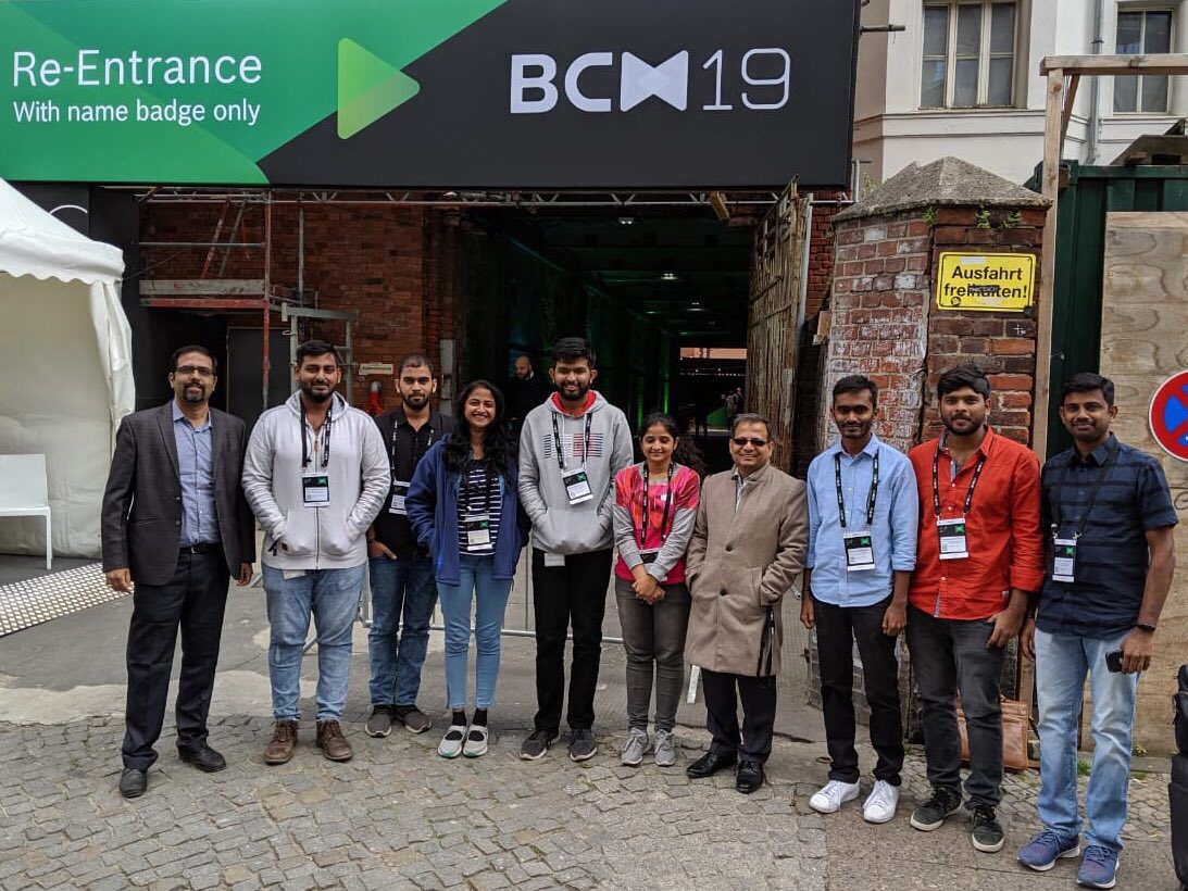 rmjblr's tweet photo. Proud of the #IoT angels from my team competing with the best, at the #Hackathon #BCX19 #BCW19 @boschindia https://t.co/MfzS09XIQ2