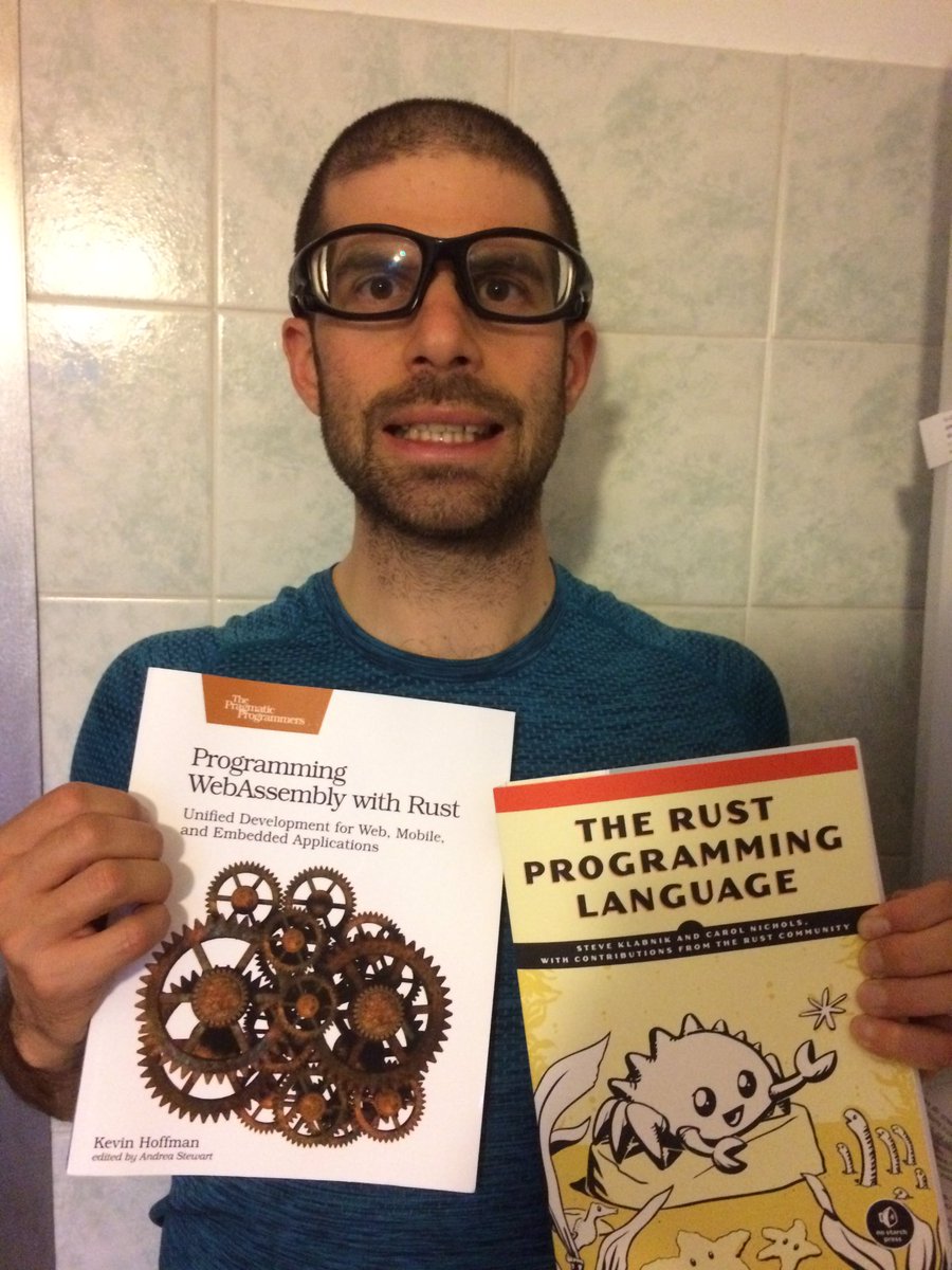 marcogazzuolo's tweet image. when toddlers sleep, dad reads books #rustlang #Rustwasm #webassembly #wasm @rustwasm @rustlang @WebAssemblyEU