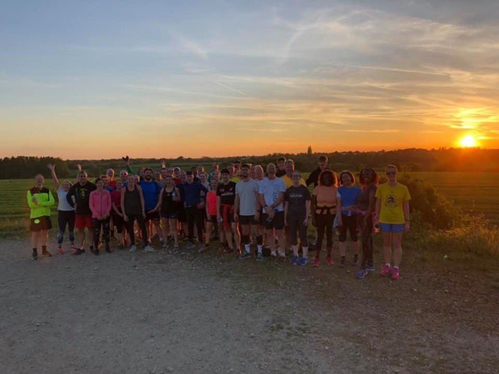 Great Club crew on the hill reps this evening,lovely evening #summercoming #greenandgold #bsrc