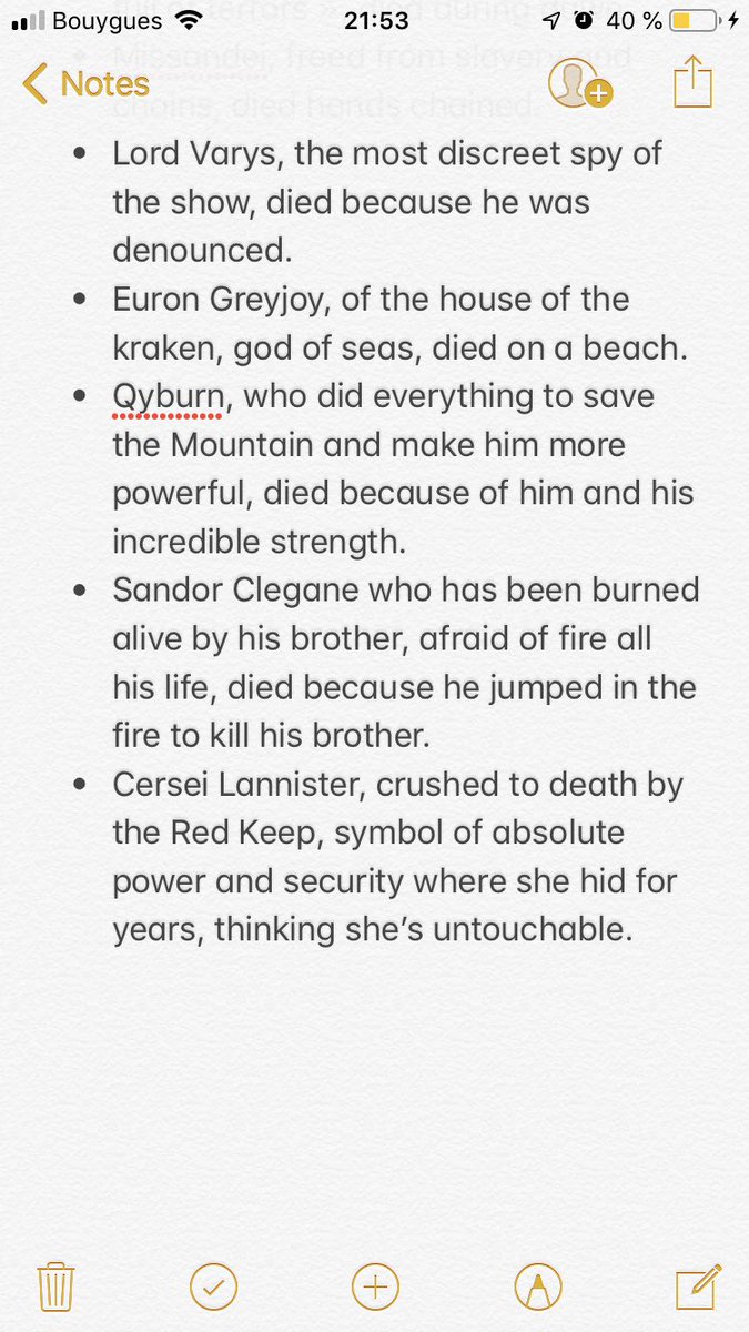 <a href="/GameOfThrones/">Game of Thrones</a> For those who judge the « poor writing » of the season