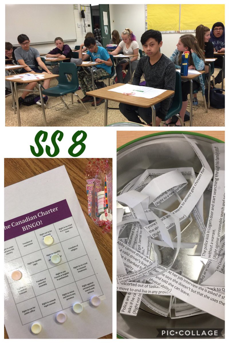 __Huckleberry's tweet photo. @CometNews Gr8 SS at #MUCC playing BINGO to reinforce Cdn Charter Rights and Freedoms. https://t.co/lNNEnqMIzV