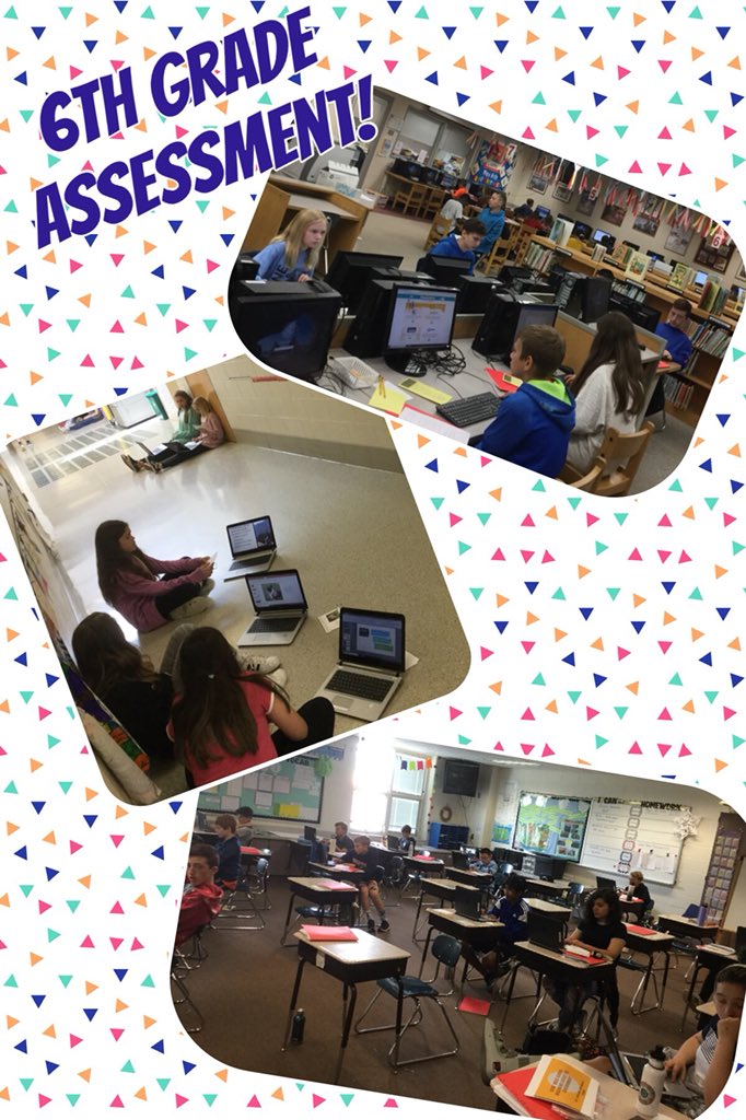 We completed day 1 and day 2 of 6th Grade Assessment!  I am so excited to see their final presentations!  Everyone has worked so hard! I am so proud of them!