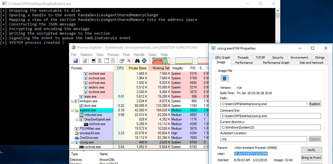 Dark_Puzzle's tweet image. Panda Antivirus - Local Privilege Escalation (CVE-2019-12042)
 rce4fun.blogspot.com/2019/05/panda-…