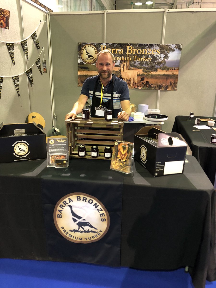 It’s only May but I couldn’t resist the opportunity to talk Turkey at the Dewars centre in Perth. #barrabronzes #gobble #gobble