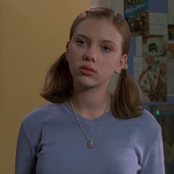 young Scarlett Johansson celebrity kid