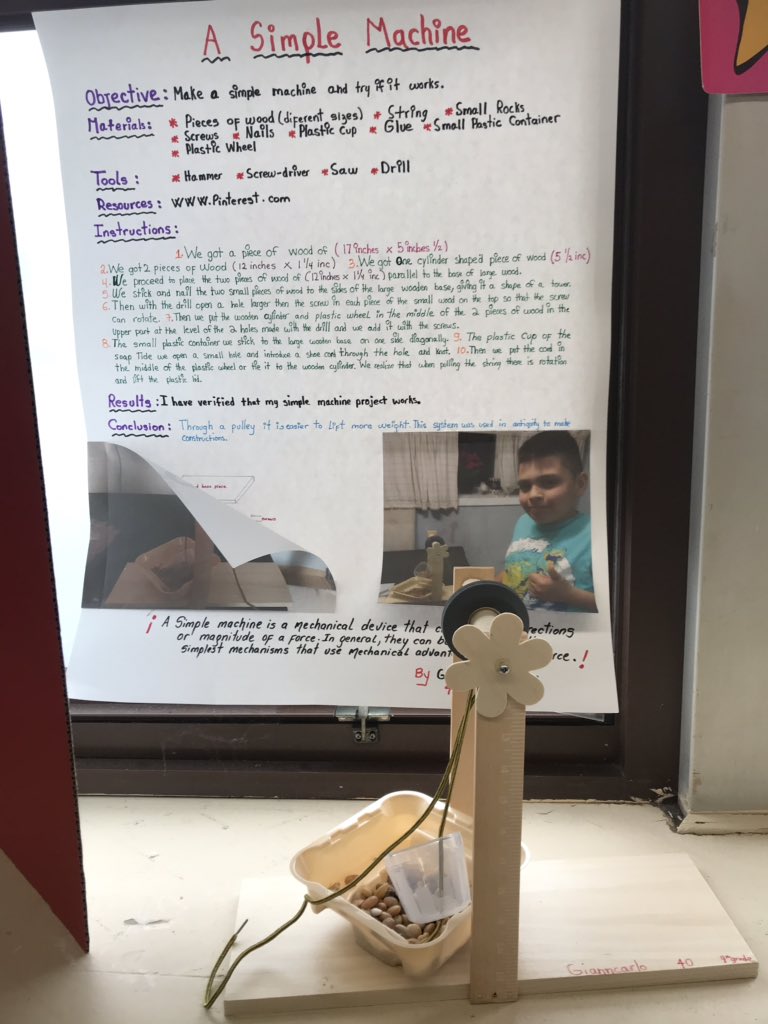 24techteacher's tweet photo. Getting ready for the Invention Convention 4th graders  @ValleyStreamRWC @VS24District #LookForTheAwesome https://t.co/48YCjGbI4Q
