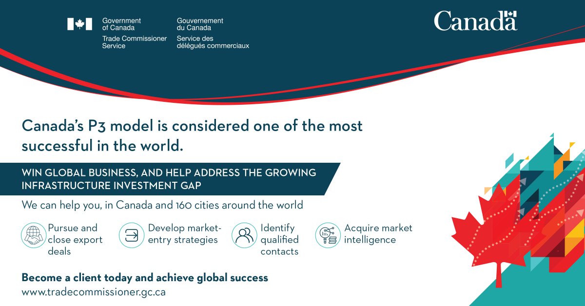 CanEmbUSA's tweet image. In 🇨🇦 there are currently over 280 active #P3 projects worth a total of $136B in market value. Canada continues to lead the way on investment &amp;amp; infrastructure. Today, @AmbMacNaughton spoke at the #P3Conference in about #Canada’s innovative approach to infrastructure development.