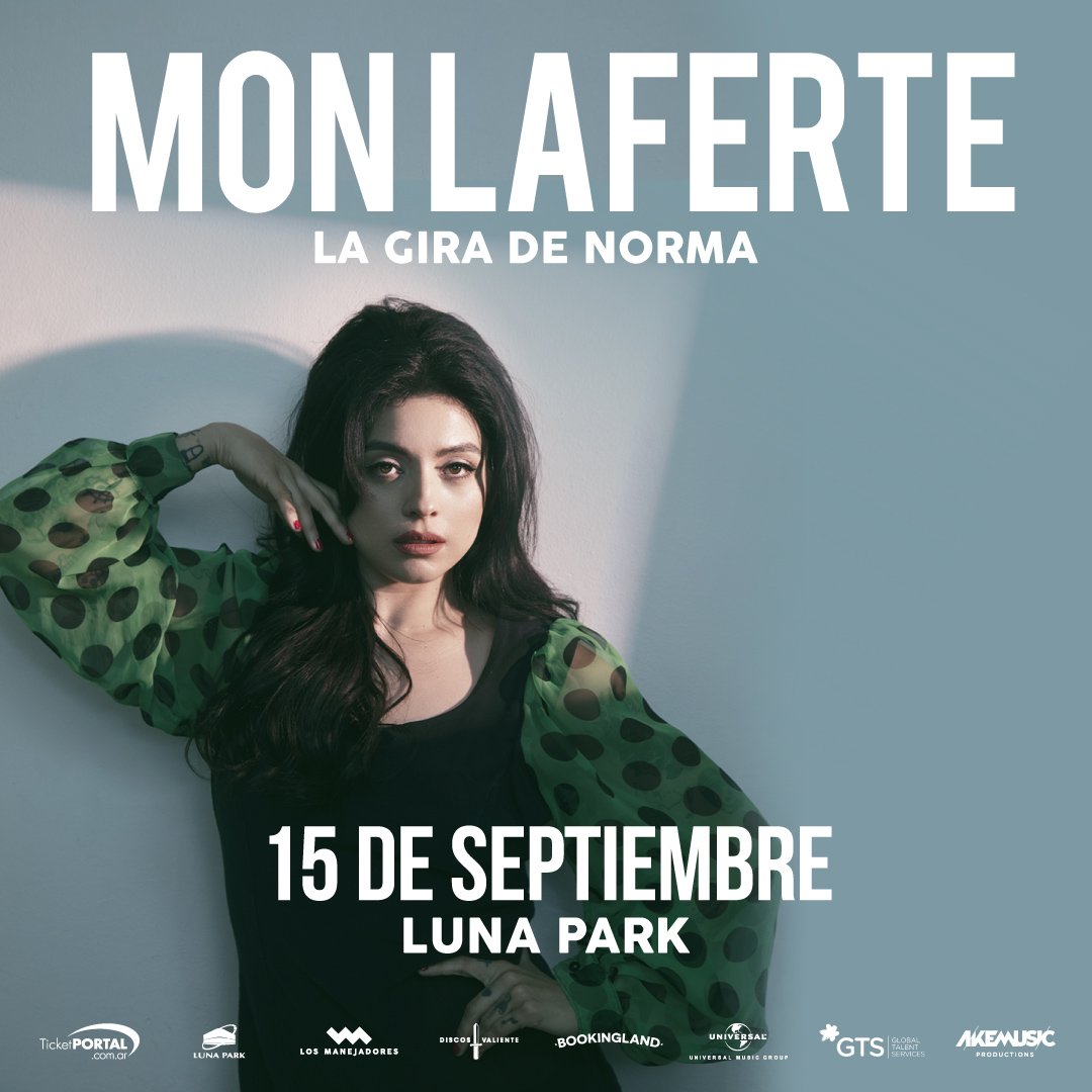 UMArgentina's tweet photo. ¿Qué canción deseas cantar a todo pulmón en el show de @monlaferte? Comprá tu entrada y no te pierdas este gran show. https://t.co/JFbZ5cR9fj