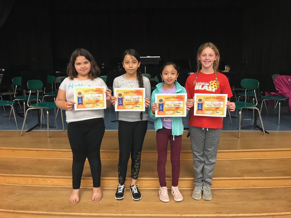 GlendaleESAACPS's tweet photo. Intermediate Continental Math winners https://t.co/KprZMj83tS