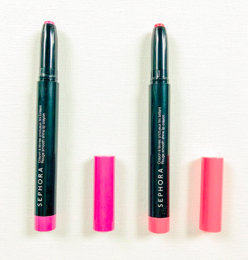 davelackie's tweet photo. Have you seen Sephora's Rouge Smooth Shine Lip Crayons? I'm giving away shades "Rock Candy" and "Lucky Charm". To enter, follow @davelackie &amp; RT https://t.co/CVIpCGn0rx
