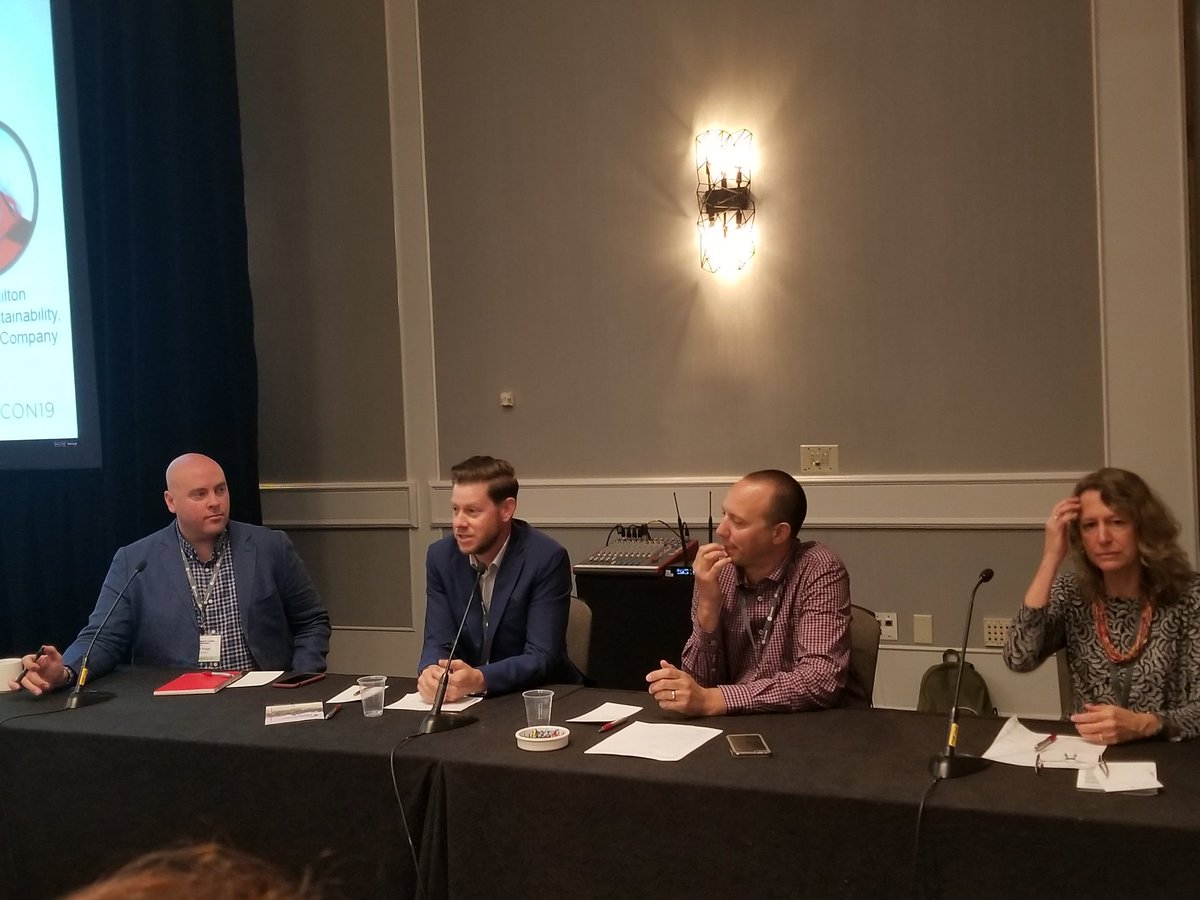 Great session at the Environmental Leader Conference on what makes an effective sustainability leader. @ELDaily #ELEMCON19 #sustainability