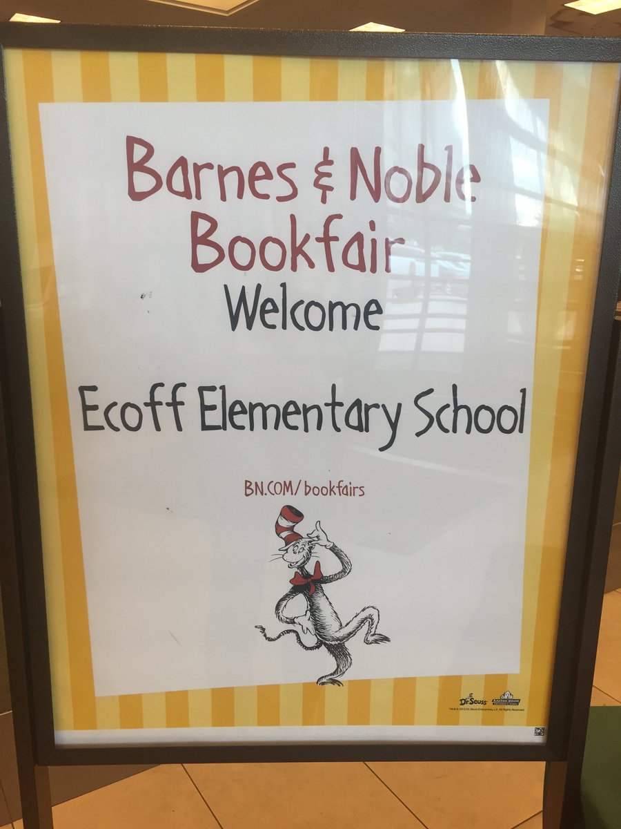 EcoffLibrary's tweet image. Don&apos;t forget to come on out to the Barnes and Noble Fair tonight from 5pm-8pm! ⁦@EcoffElementary⁩