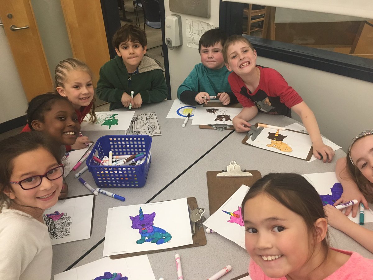 C is for coloring with friends!!#oakststories