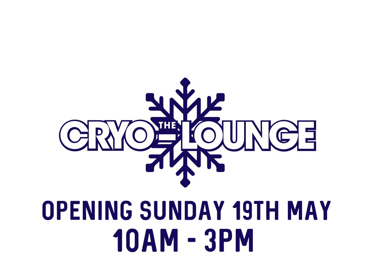 thecryolounge's tweet photo. Pleased to announce that we will be officially opening this Sunday the 19th of May 10am 😍❄️ Feel free to pop down and check out our machines 🙊 124 Upper Wickham Lane, DA16 3DP #cryotherapy #kent #Chamber #Penguin #CryoPen https://t.co/SvvGvHTxIu