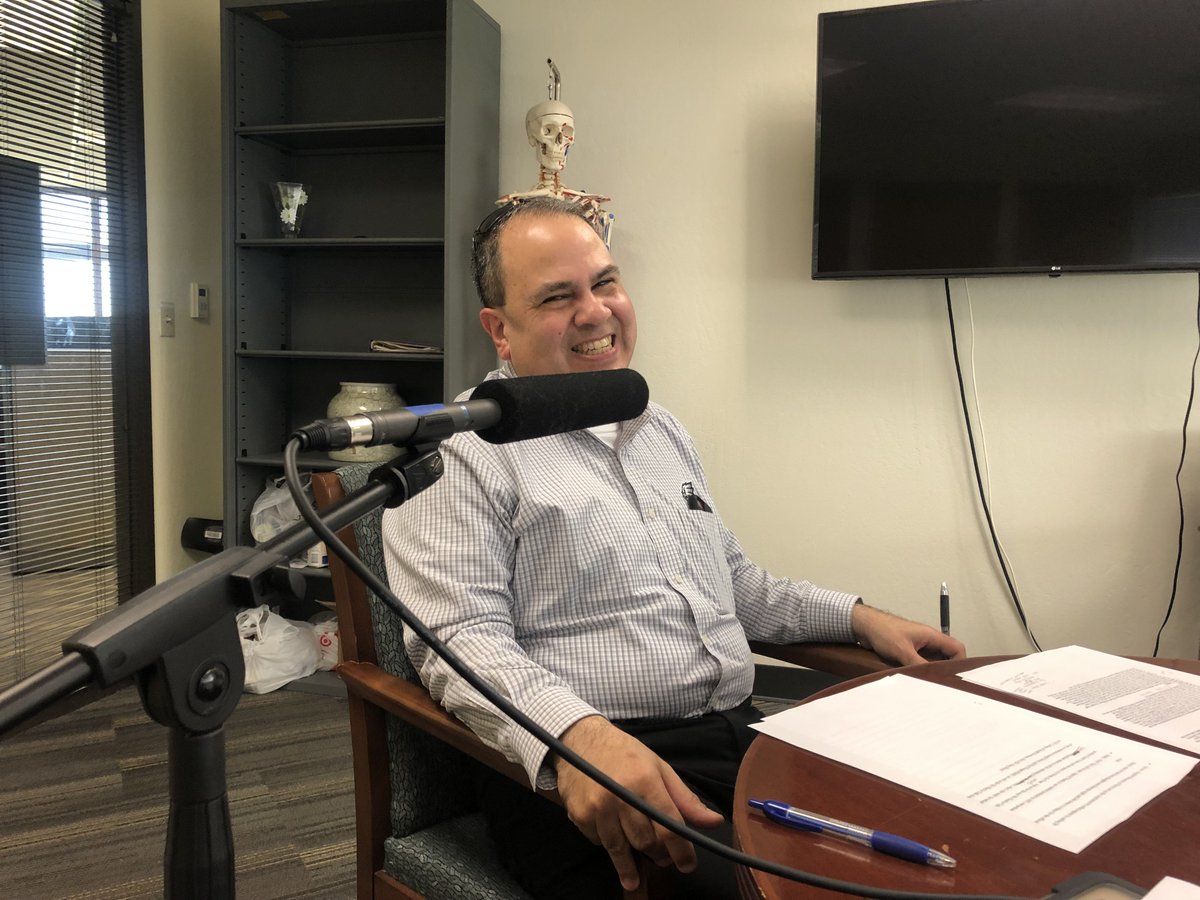ToughHealthTalk's tweet photo. Just finished marathon podcast taping from all Spring #ASUHealthTalks live events. Can’t wait to share soon! Topics: Fake Health News, #MaternalMortality, ADHD Drugs on College Campuses. May or may not have gone a bit delirious🤪 taping! @asuhealth @jsirven @SwapnaReddy01 https://t.co/vOT9kHYLEJ
