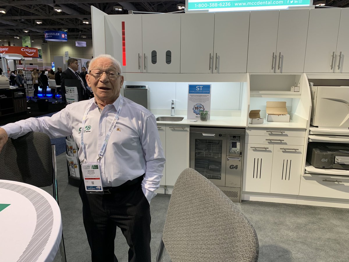 MCCdental's tweet photo. Thanks to all who dropped by for an espresso, entered our contest or said hello and checked out our new cabinet designs at the successful #ASM19 Spring Meeting! @ONDentalAssn #DentalFurniture #MCCdental #MCC50 #Celebrating50Years @MCCdental @MccDentalCabinets #CustomCabinets https://t.co/xMDNHLszoG