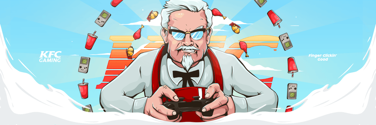 brennyart's tweet photo. Illustrated Header for @kfcgaming
#KFCreative 

Sharing is appreciated! 
https://t.co/aDAGUsBRvW https://t.co/D8vLUR6pIP